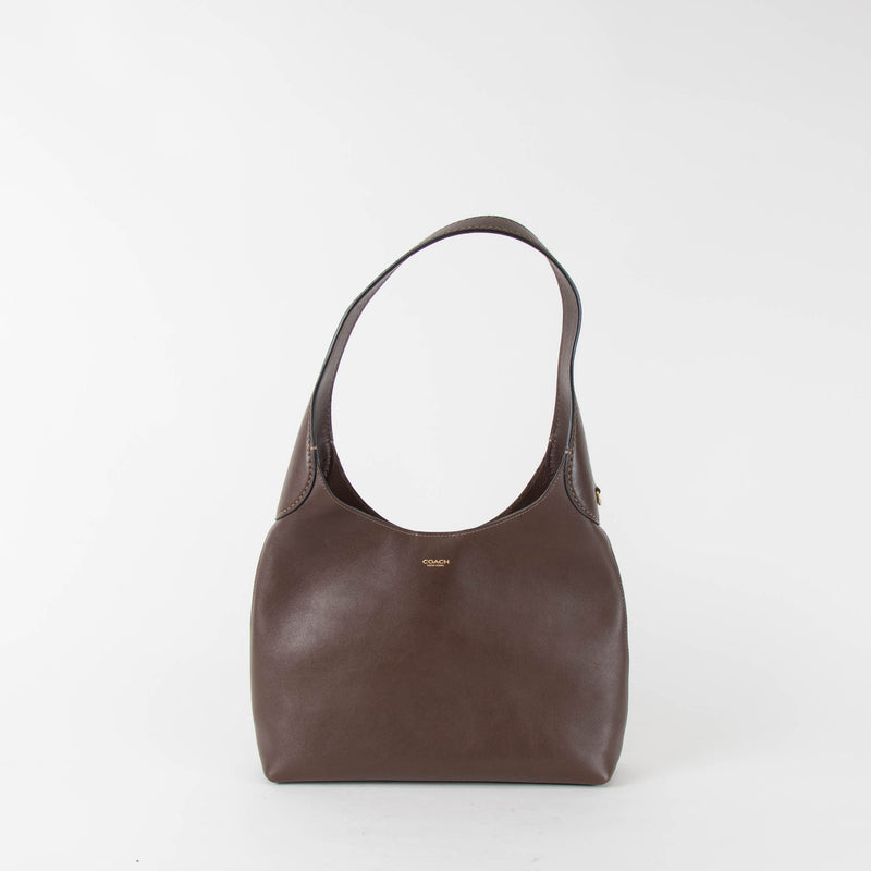 Coach Dark Brown Brooklyn Shoulder Bag