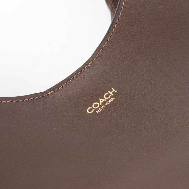 Coach Dark Brown Brooklyn Shoulder Bag