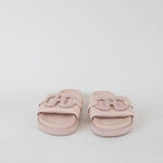 Hogl Pink Sliders With Buckle