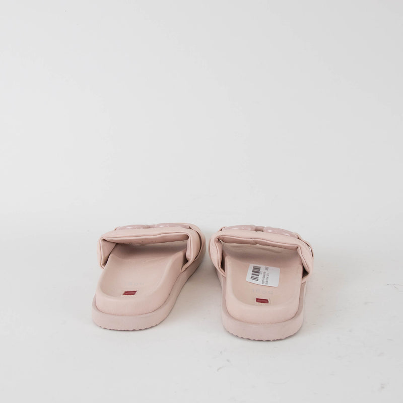 Hogl Pink Sliders With Buckle