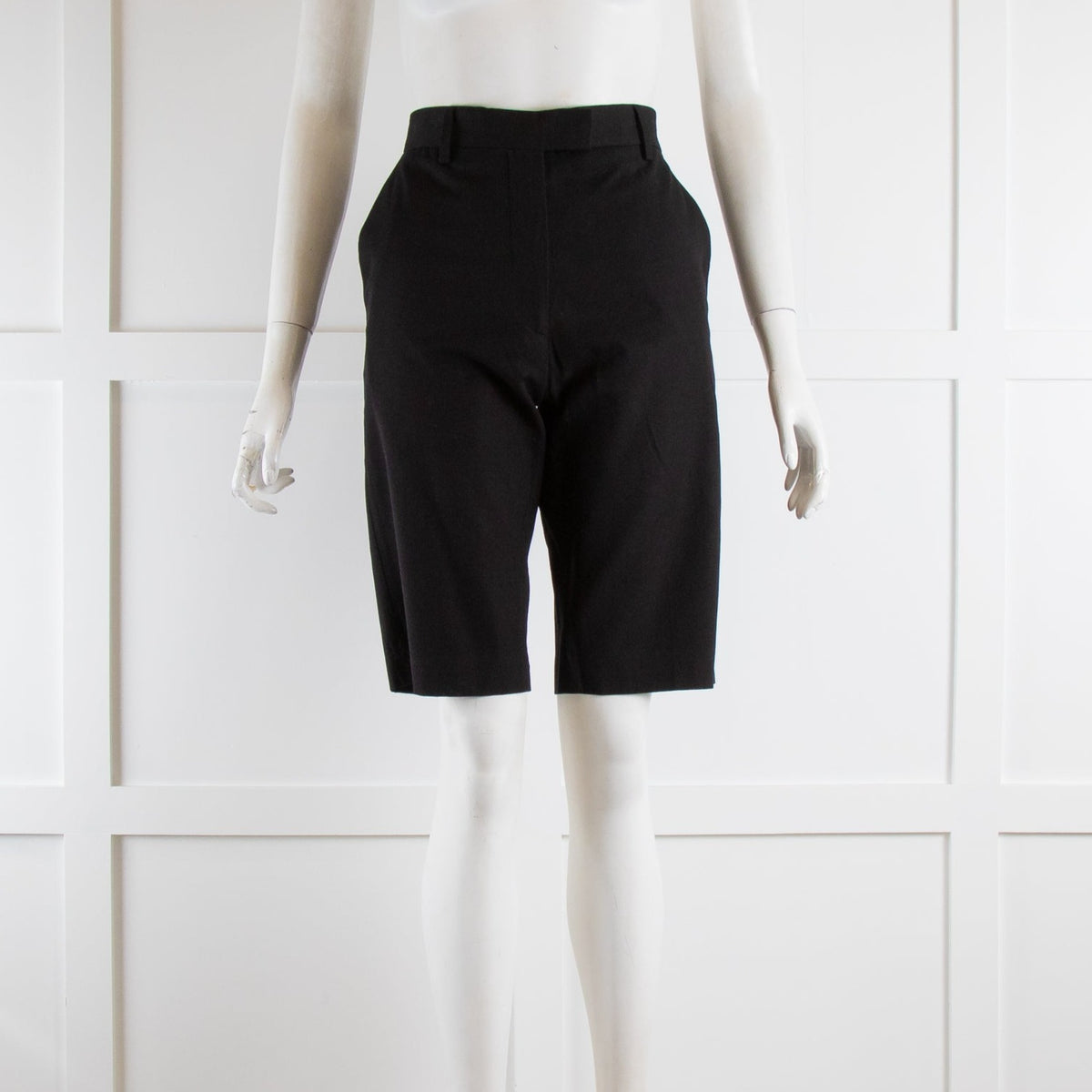 Dries Van Noten Black Long Shorts