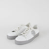 Anya Hindmarch White Trainers with Glitter Soles and Winky Face Motif