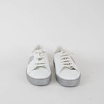 Anya Hindmarch White Trainers with Glitter Soles and Winky Face Motif