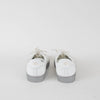 Anya Hindmarch White Trainers with Glitter Soles and Winky Face Motif