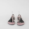 Balenciaga Pink Leather Arena Thong Sandal
