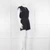 Diane Von Furstenberg Black White Print Playsuit
