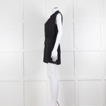 Diane Von Furstenberg Black White Print Playsuit