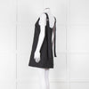 Lee Mathews Black Oversized Sleeveless Mini Dress