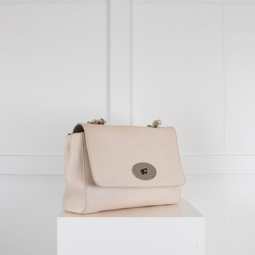 Mulberry Cream Medium Lily Handbag