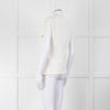 Marccain Cream Pearl Crystal Detail Top