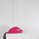 Love Moschino Pink Leather Bum Bag