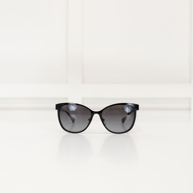 RALPH Ralph Lauren Black Metal Frame Sunglasses