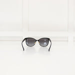 RALPH Ralph Lauren Black Metal Frame Sunglasses
