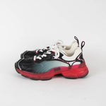 Christian Dior Black Red White Mesh Vibe Low Top Trainer
