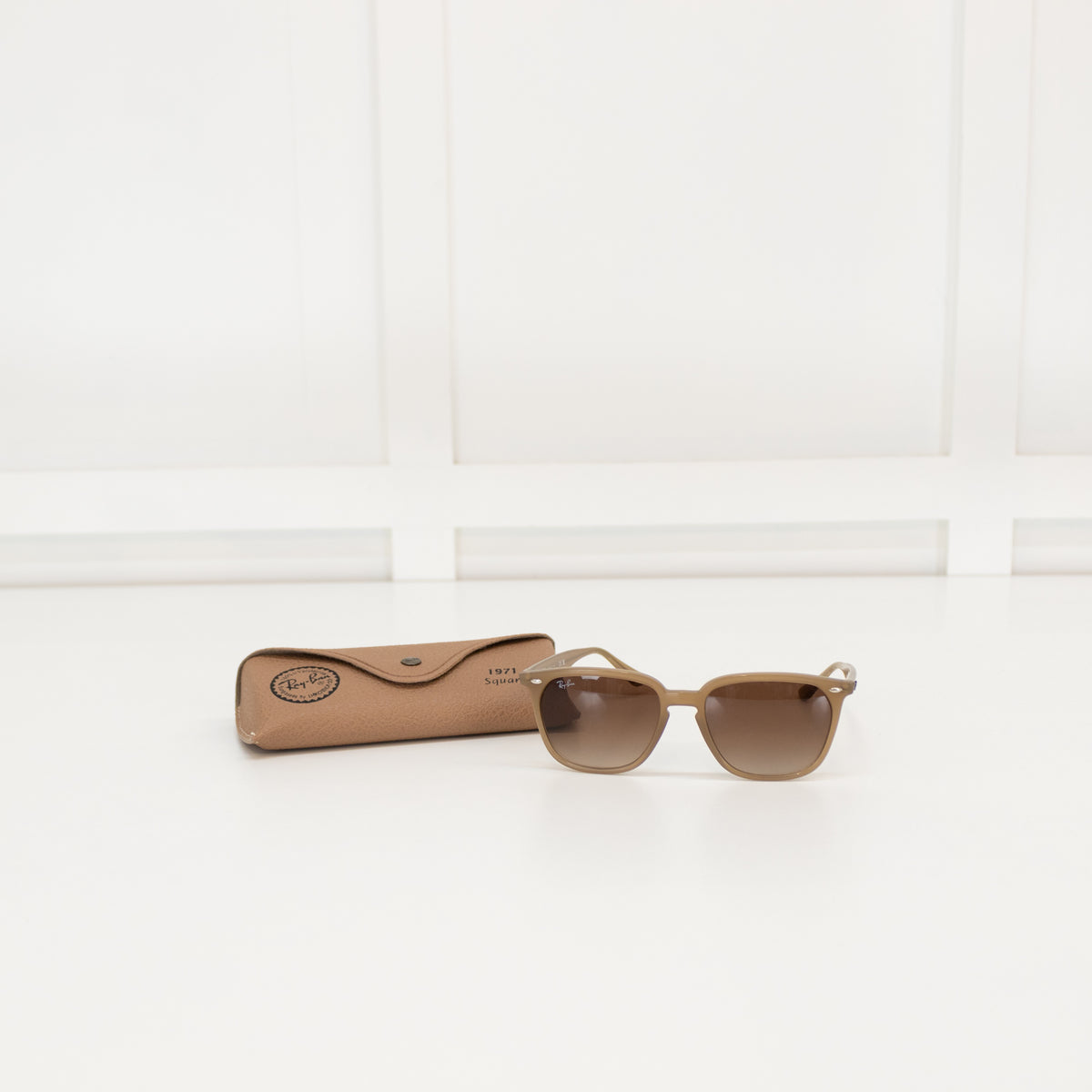 Ray- Ban Brown Acetate Sunglasses