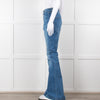 Veronica Beard Blue Flared Jeans