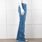 Veronica Beard Blue Flared Jeans