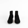 Saint Laurent Black Suede West Chelsea Ankle Boots