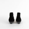 Saint Laurent Black Suede West Chelsea Ankle Boots