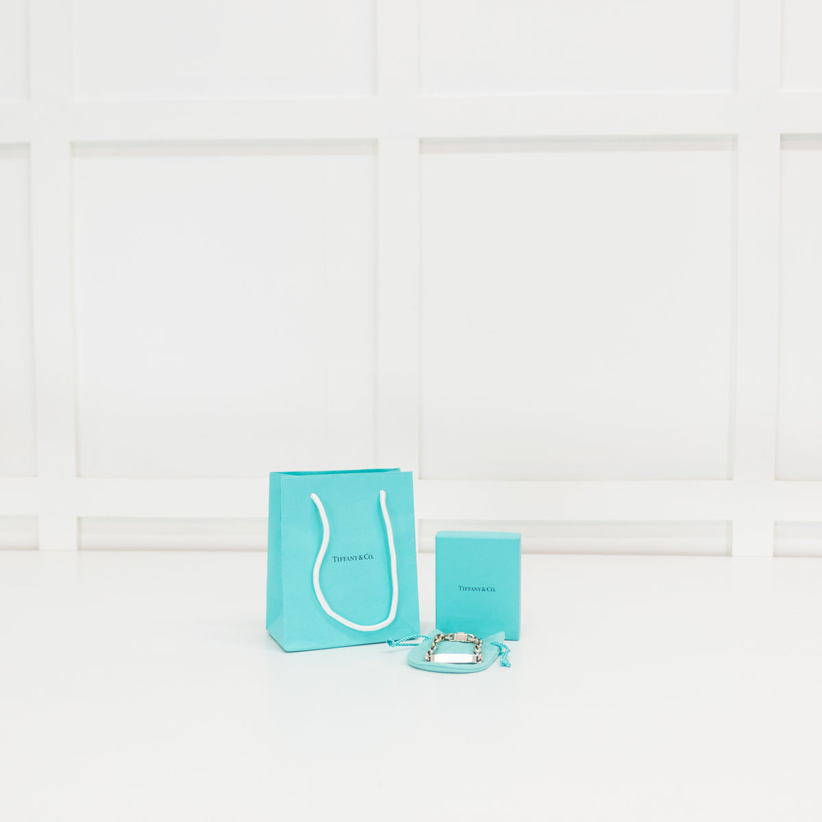 Tiffany & Co Sterling Silver Makers I.D Chain Bracelet