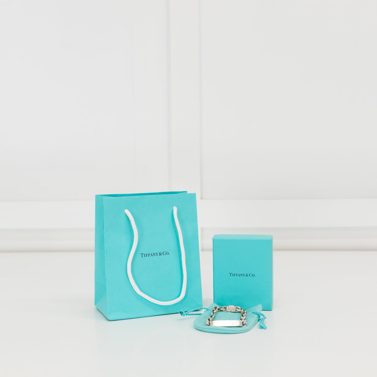 Tiffany & Co Sterling Silver Makers I.D Chain Bracelet