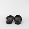 Jimmy Choo Black Leather Diosa Flat Sandals
