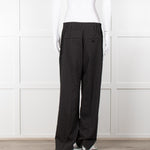 Me + Em Black Polka Dot Wide Leg Trousers