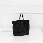 Bottega Veneta Black Leather Tote