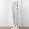 Claudie Pierlot Grey Black Thread Detail Denim Trousers