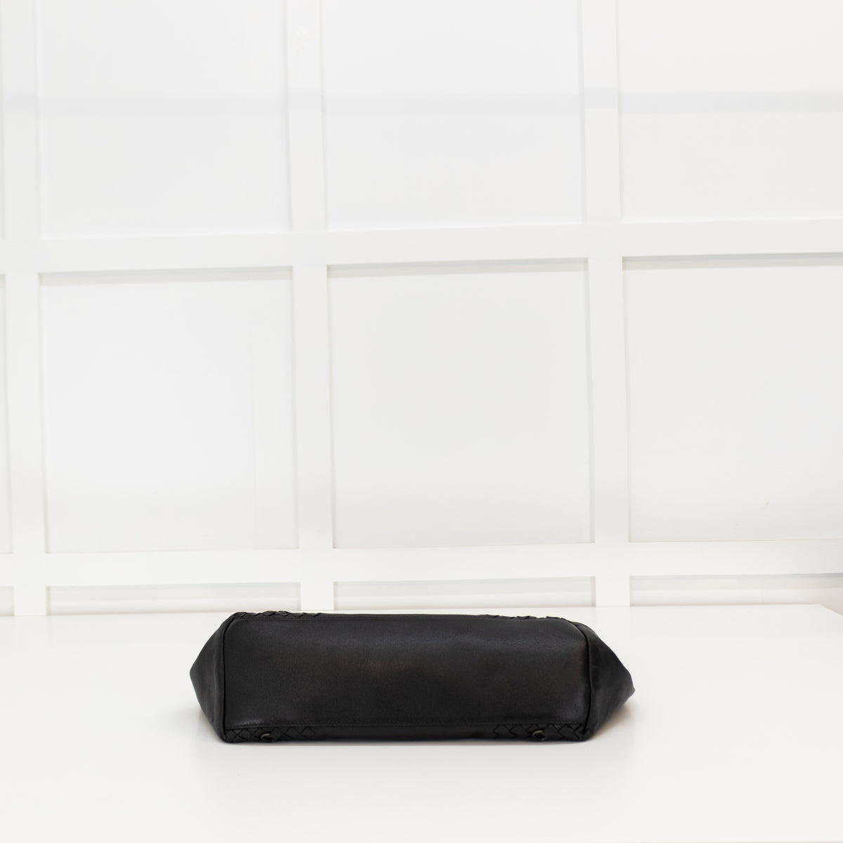 Bottega Veneta Black Leather Tote