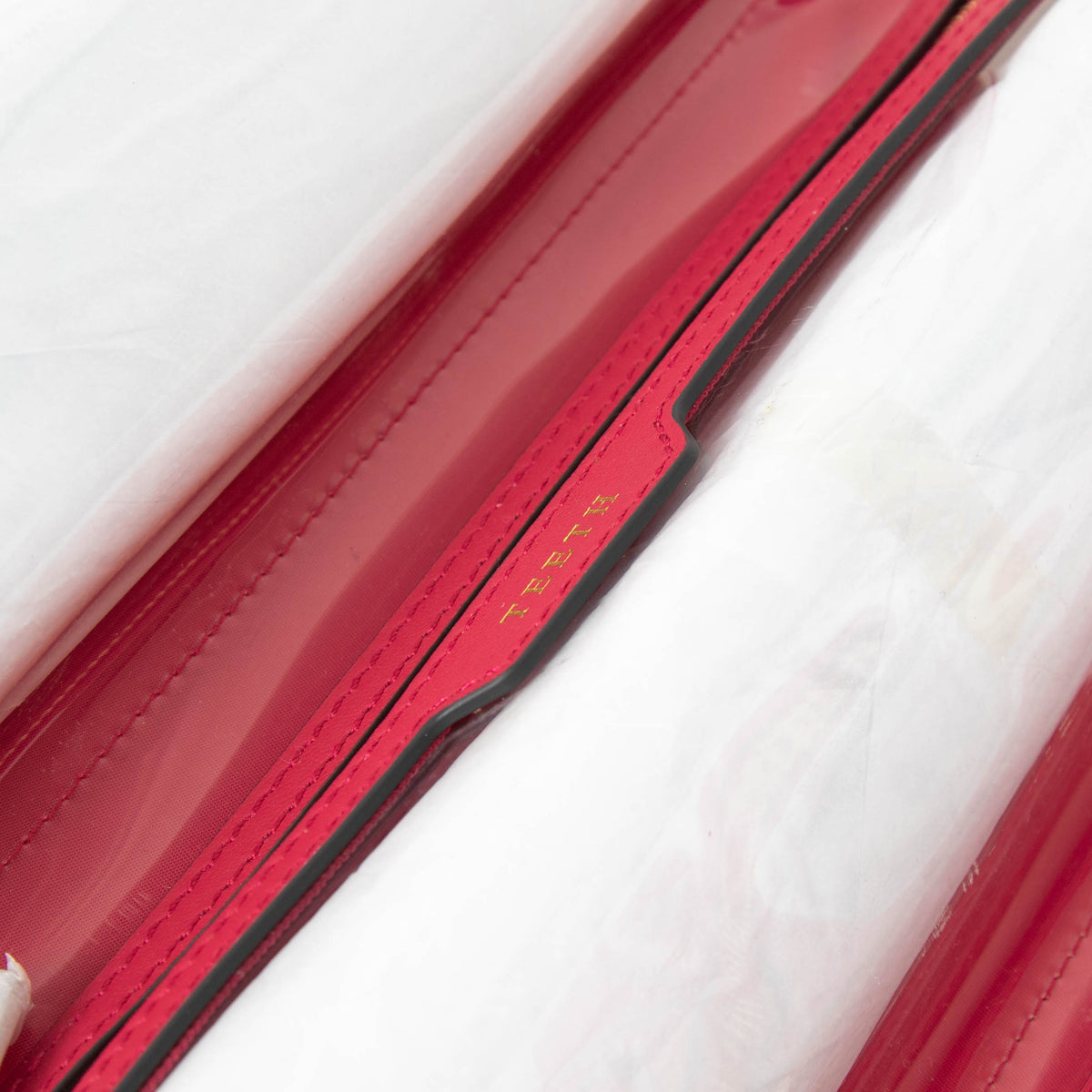 Anya Hindmarch Pink Square Travel Toiletries Bag