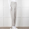 Claudie Pierlot Grey Black Thread Detail Denim Trousers