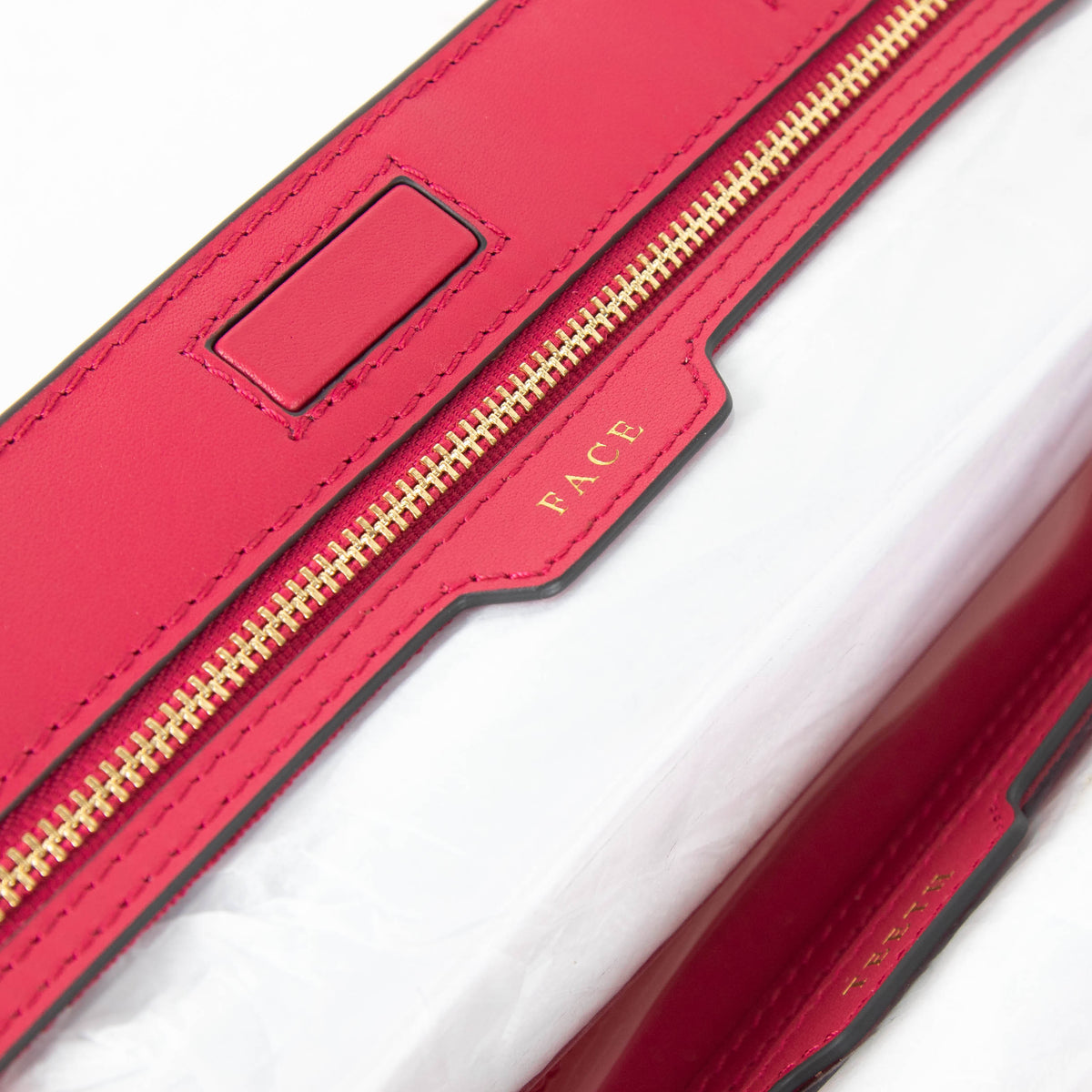 Anya Hindmarch Pink Square Travel Toiletries Bag