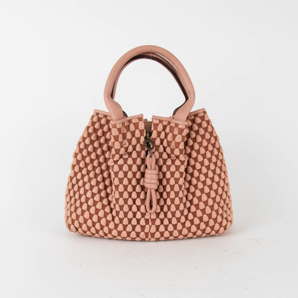 Tissa Fontaneda Pink & Brown Mini Surprise Shopper