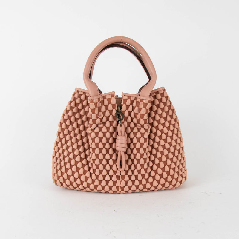 Tissa Fontaneda Pink & Brown Mini Surprise Shopper