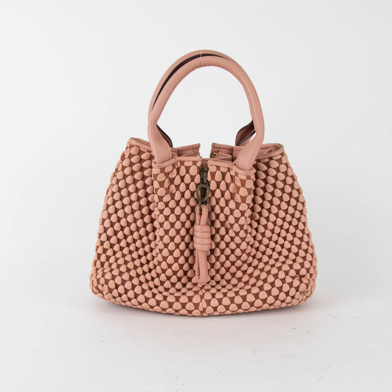 Tissa Fontaneda Pink & Brown Mini Surprise Shopper