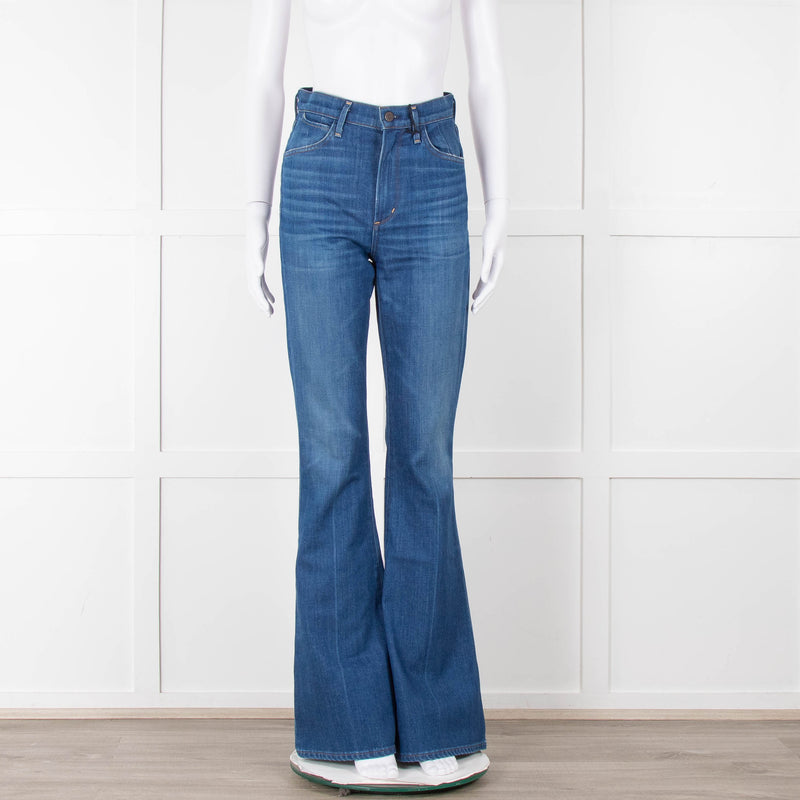 Citizens of Humanity Blue Frampton Cherie High Rise Flared Jeans