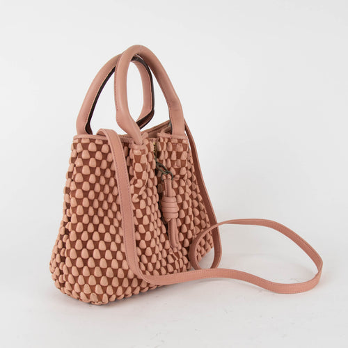 Tissa Fontaneda Pink & Brown Mini Surprise Shopper