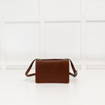 Dries Van Noten Brown Leather Flap Bag