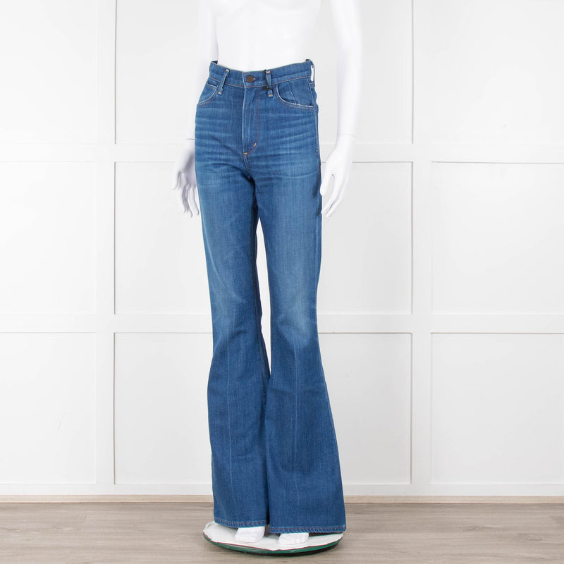 Citizens of Humanity Blue Frampton Cherie High Rise Flared Jeans