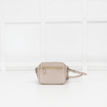 Anya Hndmarch Grey Smiley Face Crossbody Bag