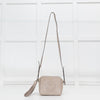 Anya Hndmarch Grey Smiley Face Crossbody Bag