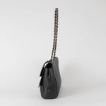 Mulberry Black Glossy Goat Leather Medium Lily Bag