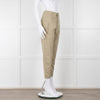 Isabel Marant Etoile Olive Green Cotton High Waisted Trousers