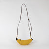 Anya Hindmarch Yellow Banana Raffia Crossbody Bag