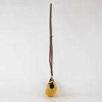 Anya Hindmarch Yellow Banana Raffia Crossbody Bag