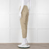 Isabel Marant Etoile Olive Green Cotton High Waisted Trousers