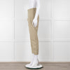 Isabel Marant Etoile Olive Green Cotton High Waisted Trousers