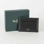 Mulberry Black Grained Leather Card Holder