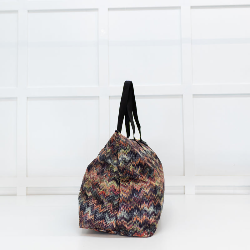 Tumi x Missoni Nylon Tote Bag with Storage and Tech Pouch